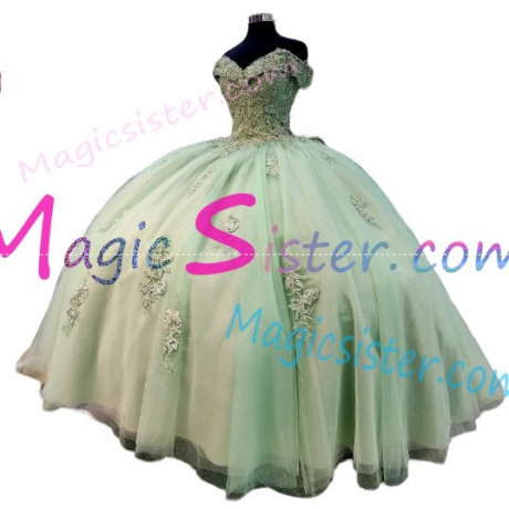 Luxury TopSelling Sage Quinceanera Dress