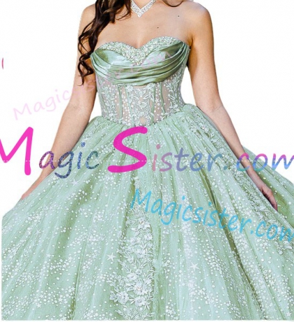 Luxury TopSelling Sage Quinceanera Dress