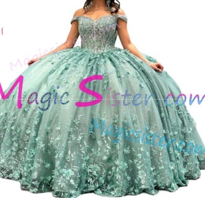 Pretty TopSelling Sage Quinceanera Dress