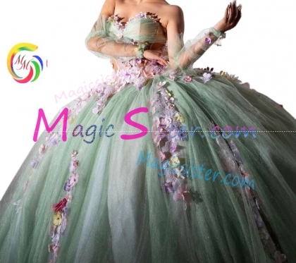 TopSelling Sage Quinceanera Dress