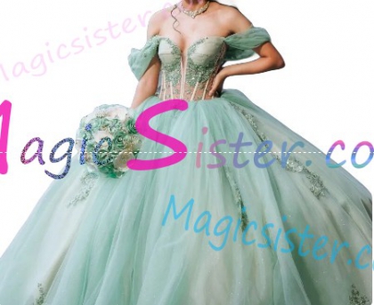 TopSelling Sage Quinceanera Dress
