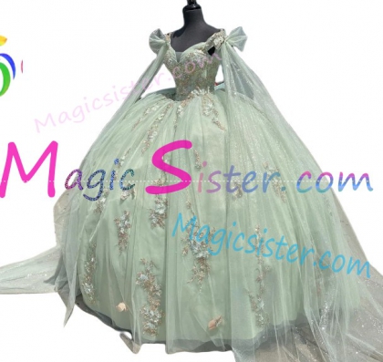 TopSelling Sage Quinceanera Dress