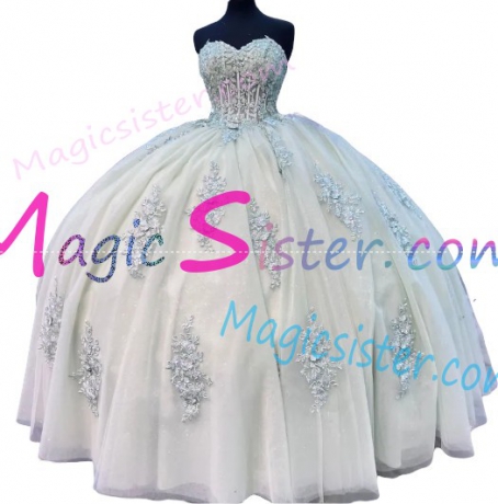 TopSelling Sage Quinceanera Dress