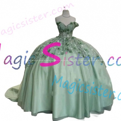 TopSelling Sage Quinceanera Dress