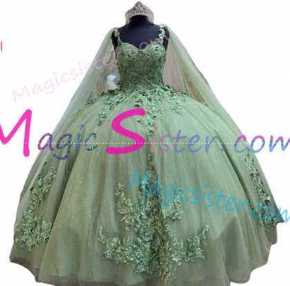 TopSelling Sage Quinceanera Dress