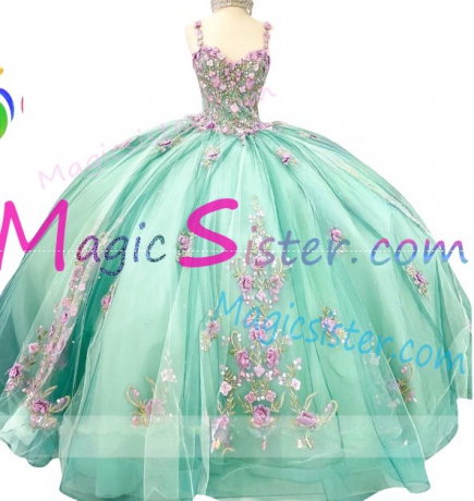 Beautiful TopSelling Sage Quinceanera Dres