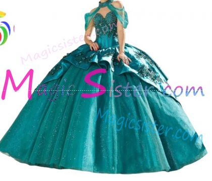 Beautiful Topselling Emerald Green Quinceanera Dress