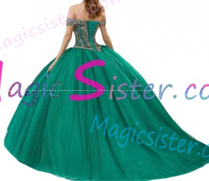 Beautiful Topselling Emerald Green Quinceanera Dress