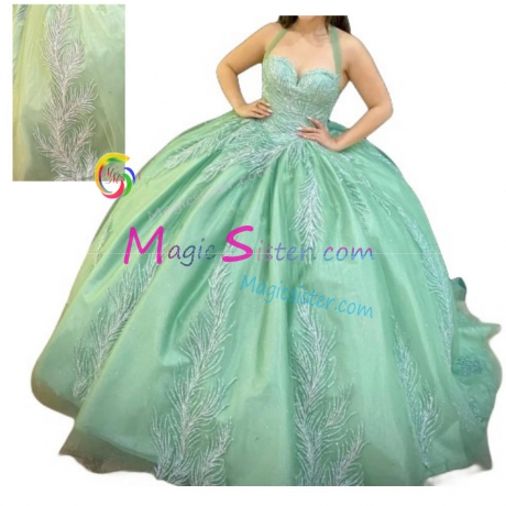 Hot Selling Sage Quinceanera Dress
