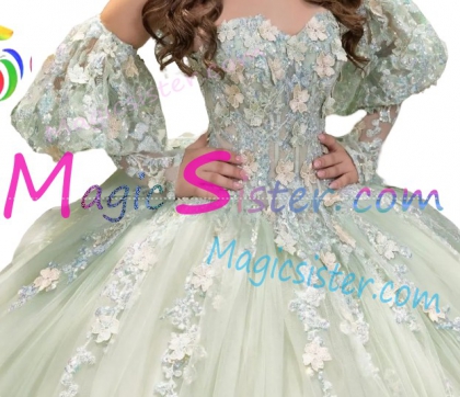 Luxury TopSelling Sage Quinceanera Dress