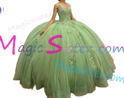 Luxury TopSelling Sage Quinceanera Dress