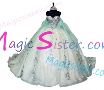 TopSelling Sage Quinceanera Dress