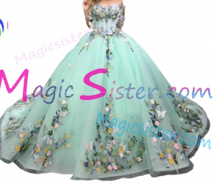 TopSelling Sage Quinceanera Dress