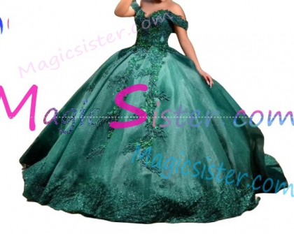 Topselling Emerald Green Quinceanera Dress