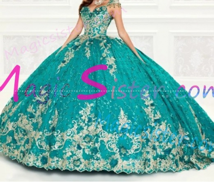 Topselling Emerald Green Quinceanera Dress
