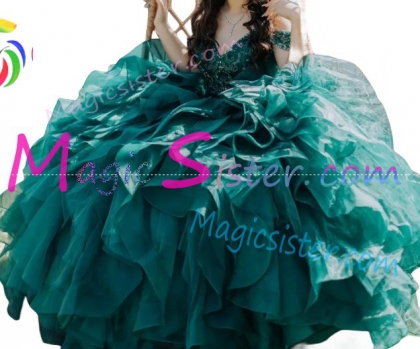Topselling Emerald Green Quinceanera Dress