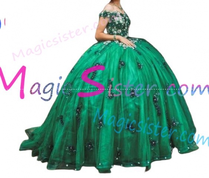 Beautiful Topselling Emerald Green Quinceanera Dress