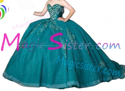 Beautiful Topselling Emerald Green Quinceanera Dress