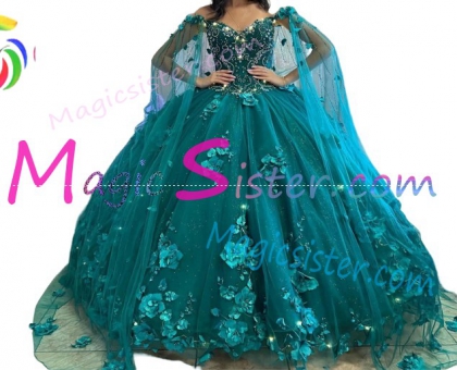 Beautiful Topselling Emerald Green Quinceanera Dress