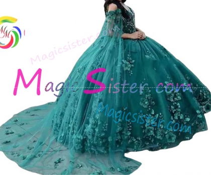 Emerald Green Luxury Topselling Quinceanera