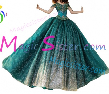 Luxury Topselling Emerald Green Quinceanera Dress