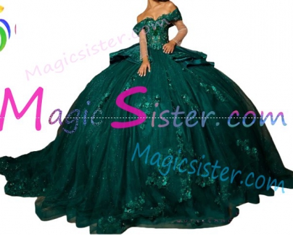 Emerald Green Luxury Topselling Quinceanera