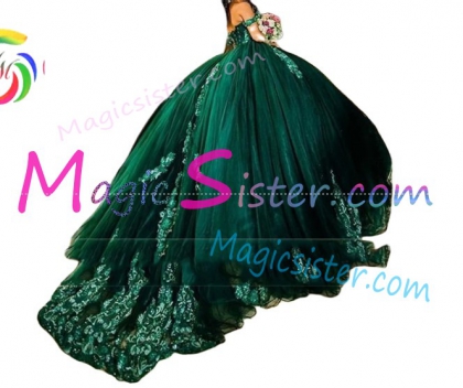 Emerald Green Luxury Topselling Quinceanera
