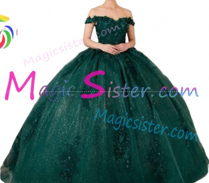 Luxury Topselling Emerald Green Quinceanera