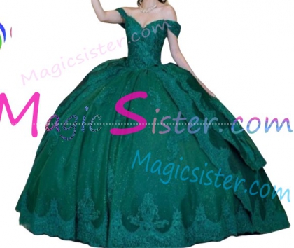 Luxury Topselling Emerald Green Quinceanera Dress