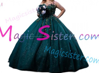 Luxury Topselling Emerald Green Quinceanera Dress