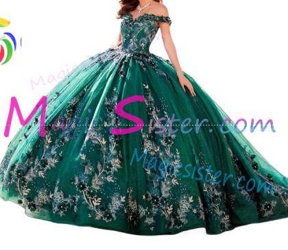 Luxury Topselling Emerald Green Quinceanera Dress