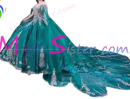 Pretty Topselling Emerald Green Quinceanera Dress