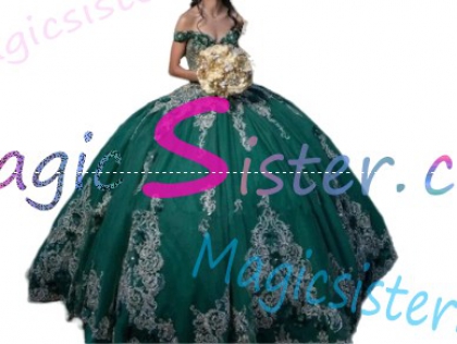 Pretty Topselling Emerald Green Quinceanera Dress