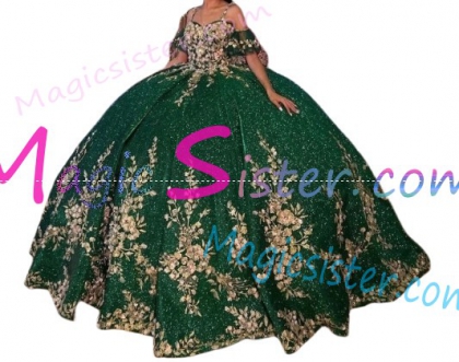 Topselling Emerald Green Quinceanera Dress