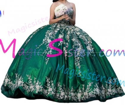 Topselling Emerald Green Quinceanera Dress