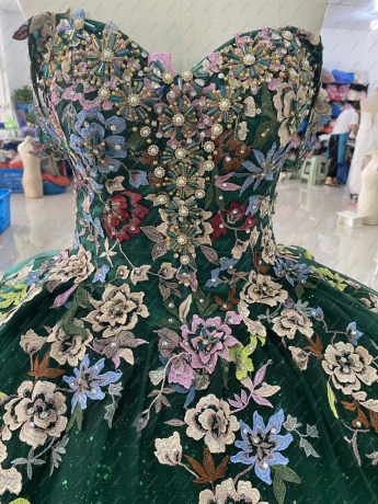 Topselling Emerald Green Quinceanera Dress