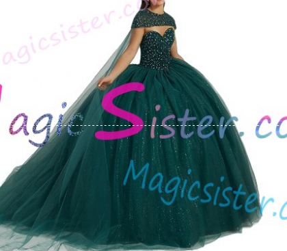 Topselling Emerald Green Quinceanera Dress