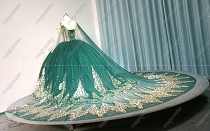 Topselling Emerald Green Quinceanera Dress