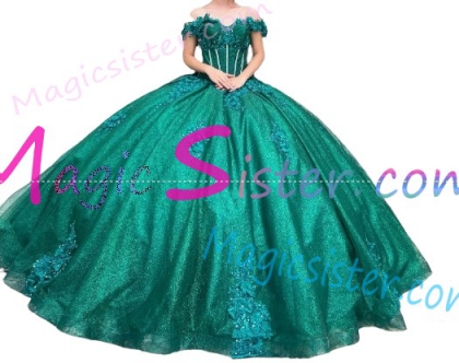 Topselling Emerald Green Quinceanera Dress