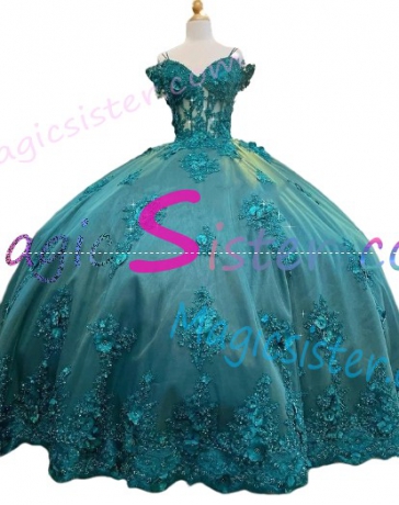 Topselling Emerald Green Quinceanera Dress