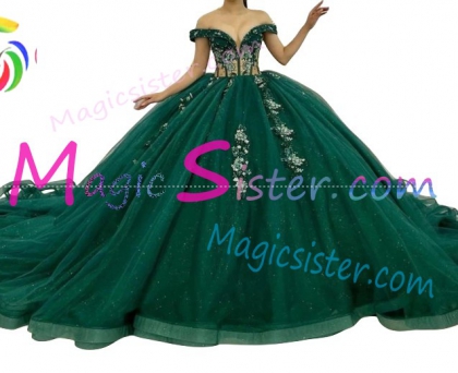 Topselling Emerald Green Quinceanera Dress
