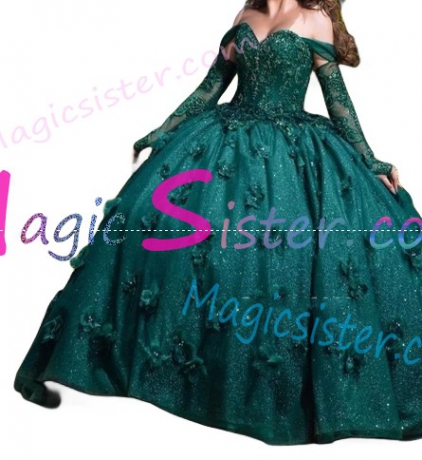 Topselling Emerald Green Quinceanera Dress