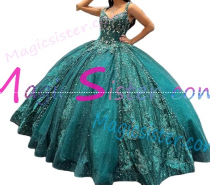 Topselling Emerald Green Quinceanera Dress