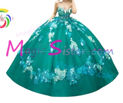 Topselling Emerald Green Quinceanera Dress