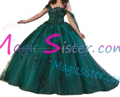 Beautiful Topselling Emerald Green Quinceanera Dress