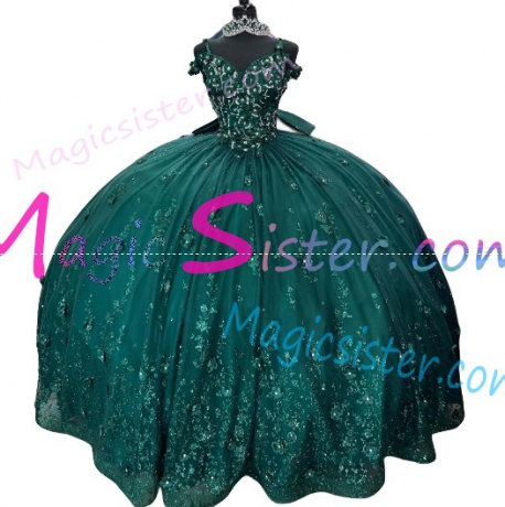 Beautiful Topselling Emerald Green Quinceanera Dress