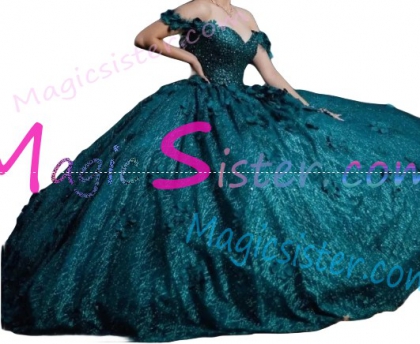 Beautiful Topselling Emerald Green Quinceanera Dress