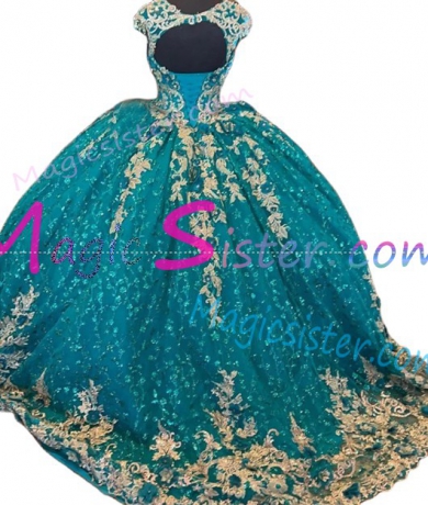 Beautiful Topselling Emerald Green Quinceanera Dress