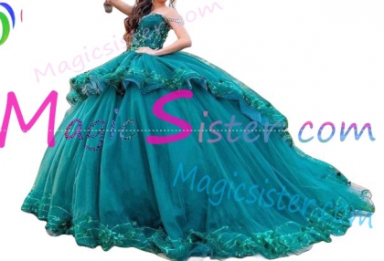 Beautiful Topselling Emerald Green Quinceanera Dress