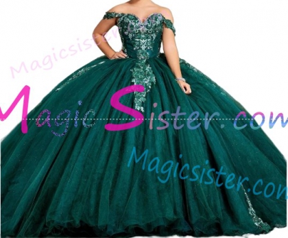 Beautiful Topselling Emerald Green Quinceanera Dress